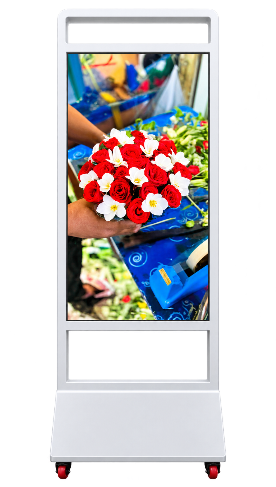 Standee concept for restaurants and cafes